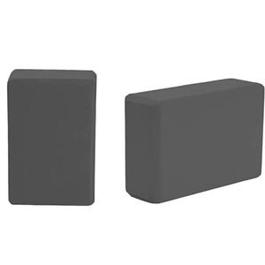 Mind Reader YOBRICK-BLK High Density EVA Foam Blocks Non-Slip Surface for Yoga,